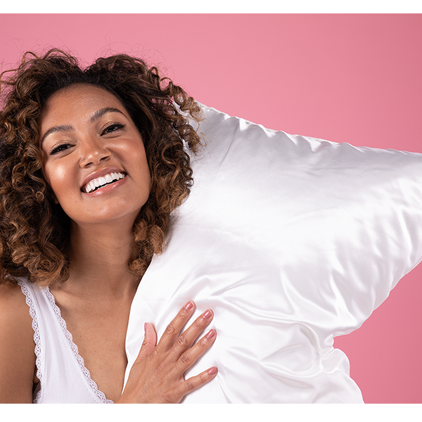 Lot De 2 Taies D'oreiller En Satin De Soie Grise Pour Les Cheveux Et La Peau, Respirantes